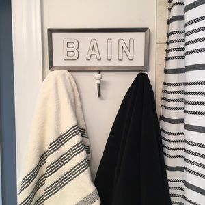 Pottery Barn Bathroom Hook